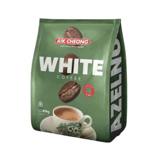 Aik Cheong White Coffee Hazelnut Flavour 4 - in - 1 Instant Coffee | 12 Sachets x 38g (456g) | HALAL - Xihaha Oriental Food & Gifts