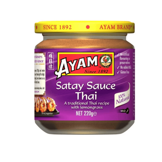 Ayam Thai Satay Sauce, gluten free 220g - Xihaha Limited