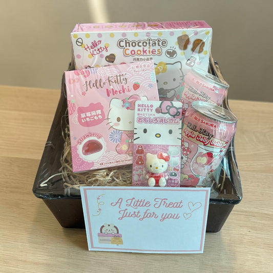Hello Kitty Sweet Treat Gift Basket| Kawaii Snack Hamper