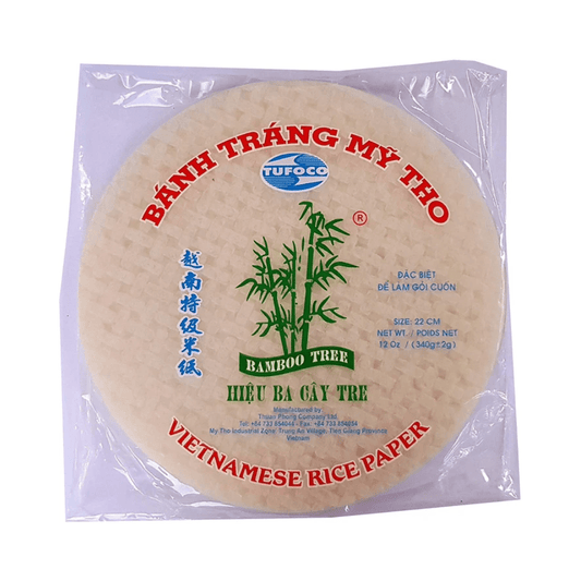 Bamboo Tree Round Rice Paper 22cm 340g - Xihaha Limited