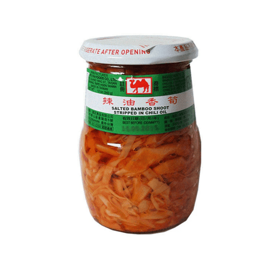 Camel Salted Bamboo Shoot Strips 340g - Xihaha Limited