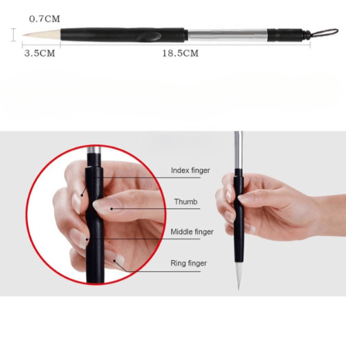 Chinese Calligraphy Brush Painting Brush with fingers position for Beginner - Xihaha Limited