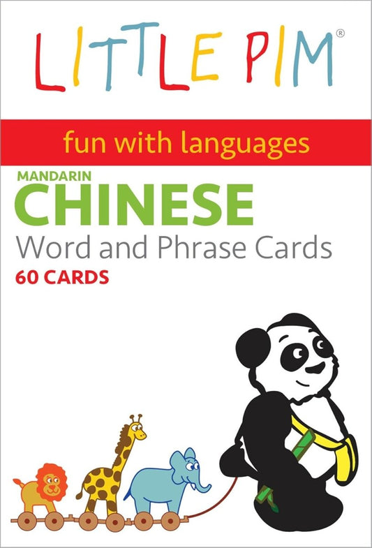 Chinese English Bilingual Word and Phrase Cards (Little Pim Fun With Languages) - Xihaha Oriental Food & Gifts