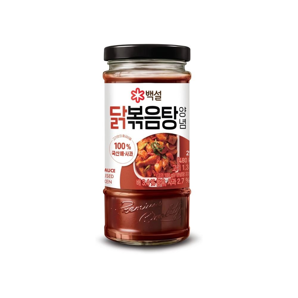 CJ Beksul Korean Spicy Braised Chicken Sauce 290g | Dakbokkeumtang Marinade - Xihaha Oriental Food & Gifts