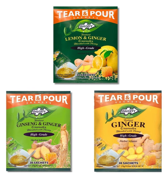 Dalgety Instant Herbal Infusion Pouches (30 sachets) 270g - Choose Flavour - Xihaha Limited