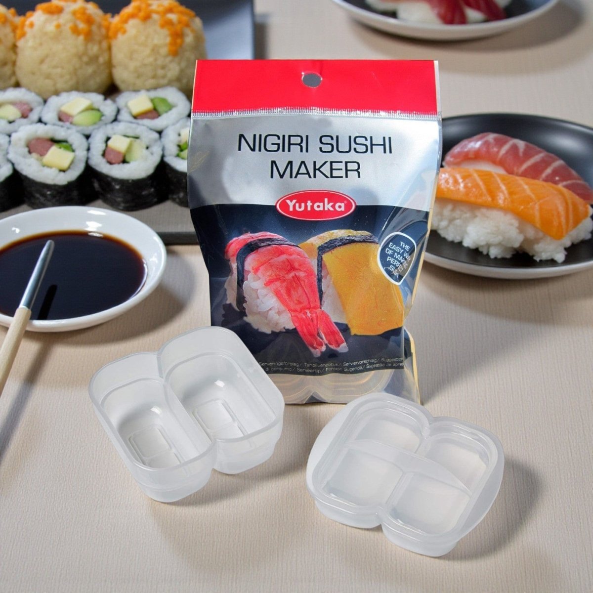 DIY Sushi Making Kit Gift Set Japanese Rice Nori Rolling Mat Complete Meal Box - Xihaha Oriental Food & Gifts