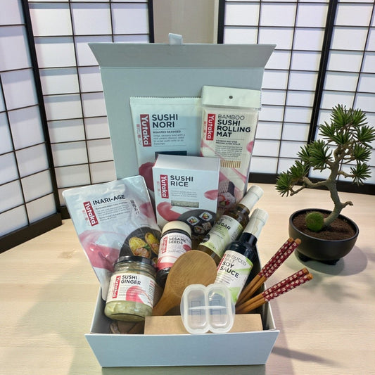 DIY Sushi Making Kit Gift Set Japanese Rice Nori Rolling Mat Complete Meal Box - Xihaha Oriental Food & Gifts