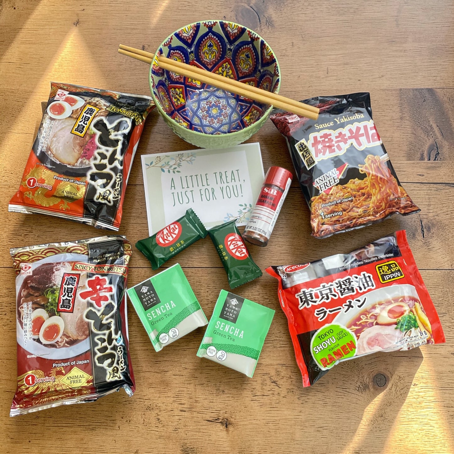 Instant Noodle Lover’s Gift Food Hamper Japanese Ramen Gift Box