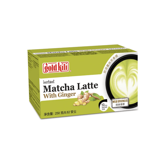 Gold Kili Instant Matcha Ginger Latte 10 Sachets - Xihaha Limited