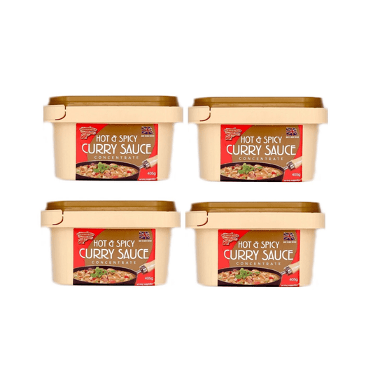 Goldfish Chinese Hot & Spicy Curry Paste 405g x 4 Packs - Xihaha Limited