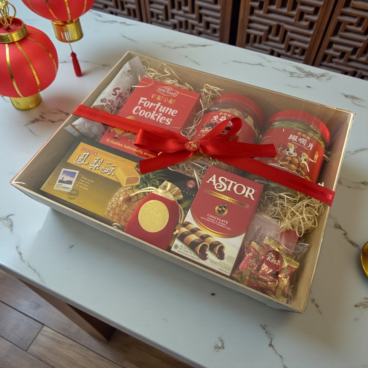 "Grand Prosperity" Chinese New Year Hamper Festive Gift Box (2026) - Xihaha Oriental Food & Gifts