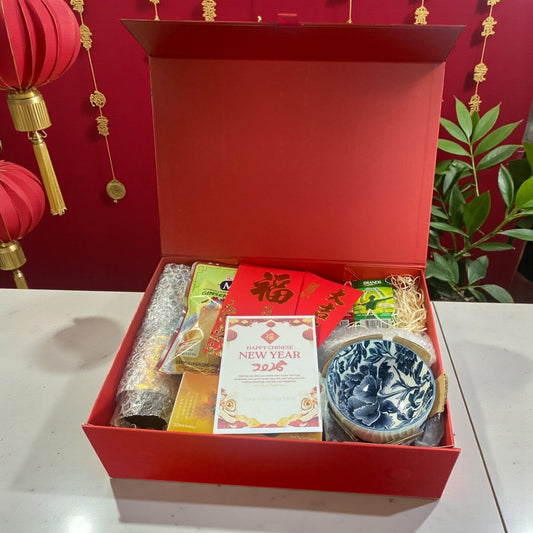 "Heavenly Blessings" Chinese New Year Gift Hamper – A Luxury Wellness & Prosperity Box - Xihaha Oriental Food & Gifts