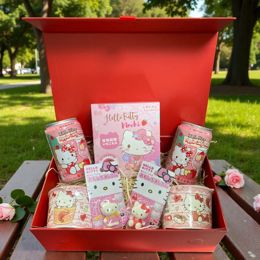 Hello Kitty Snack Gift Box – Kawaii Treat Hamper - Xihaha Oriental Food & Gifts