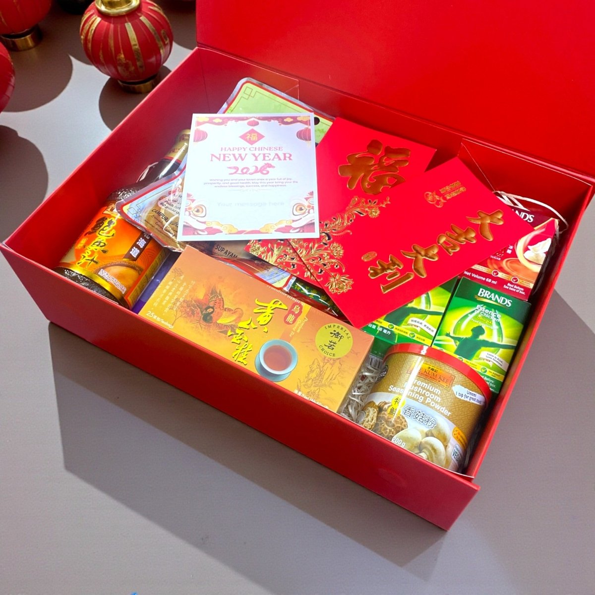 "Imperial Wellness" Chinese New Year Hamper - Xihaha Oriental Food & Gifts