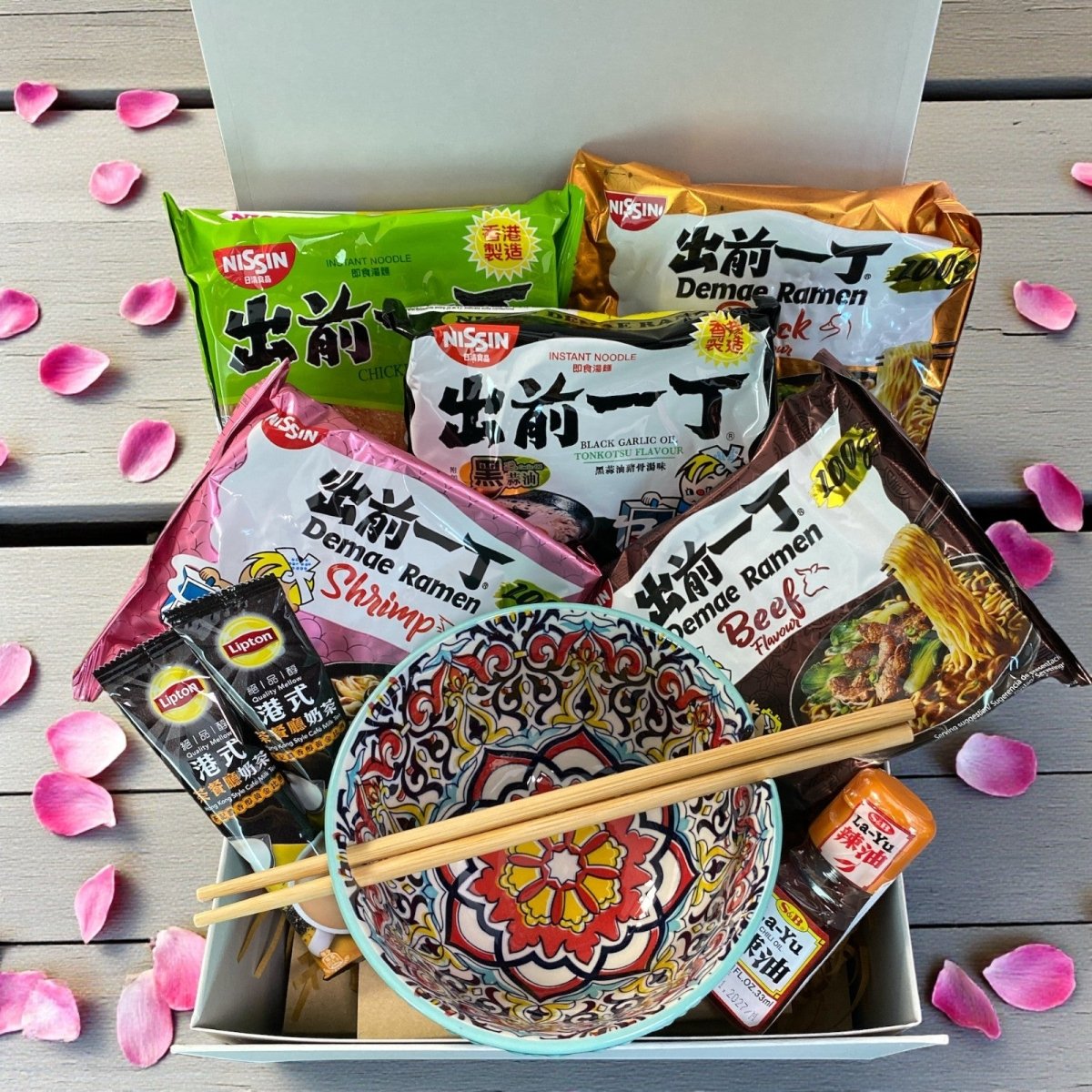Instant Noodle Lover’s Gift Food Hamper (Nissin Edition) Japanese Oriental - Xihaha Oriental Food & Gifts