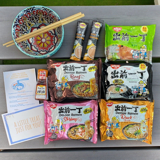 Instant Noodle Lover’s Gift Food Hamper (Nissin Edition) Japanese Oriental - Xihaha Oriental Food & Gifts