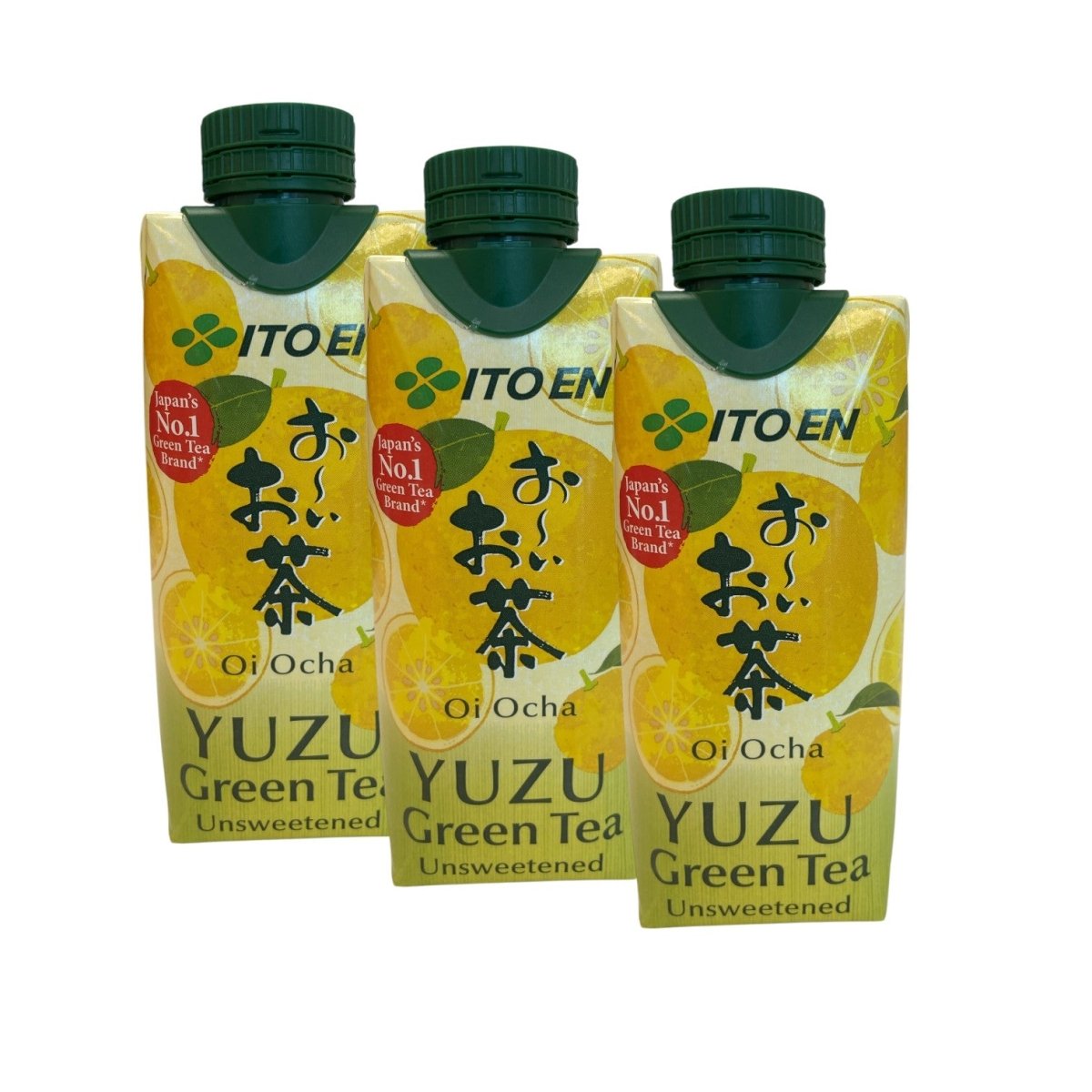 ITO EN Oi Ocha Yuzu Green Tea Unsweetened 330ml Drink - Choose Quantity - Xihaha Oriental Food & Gifts