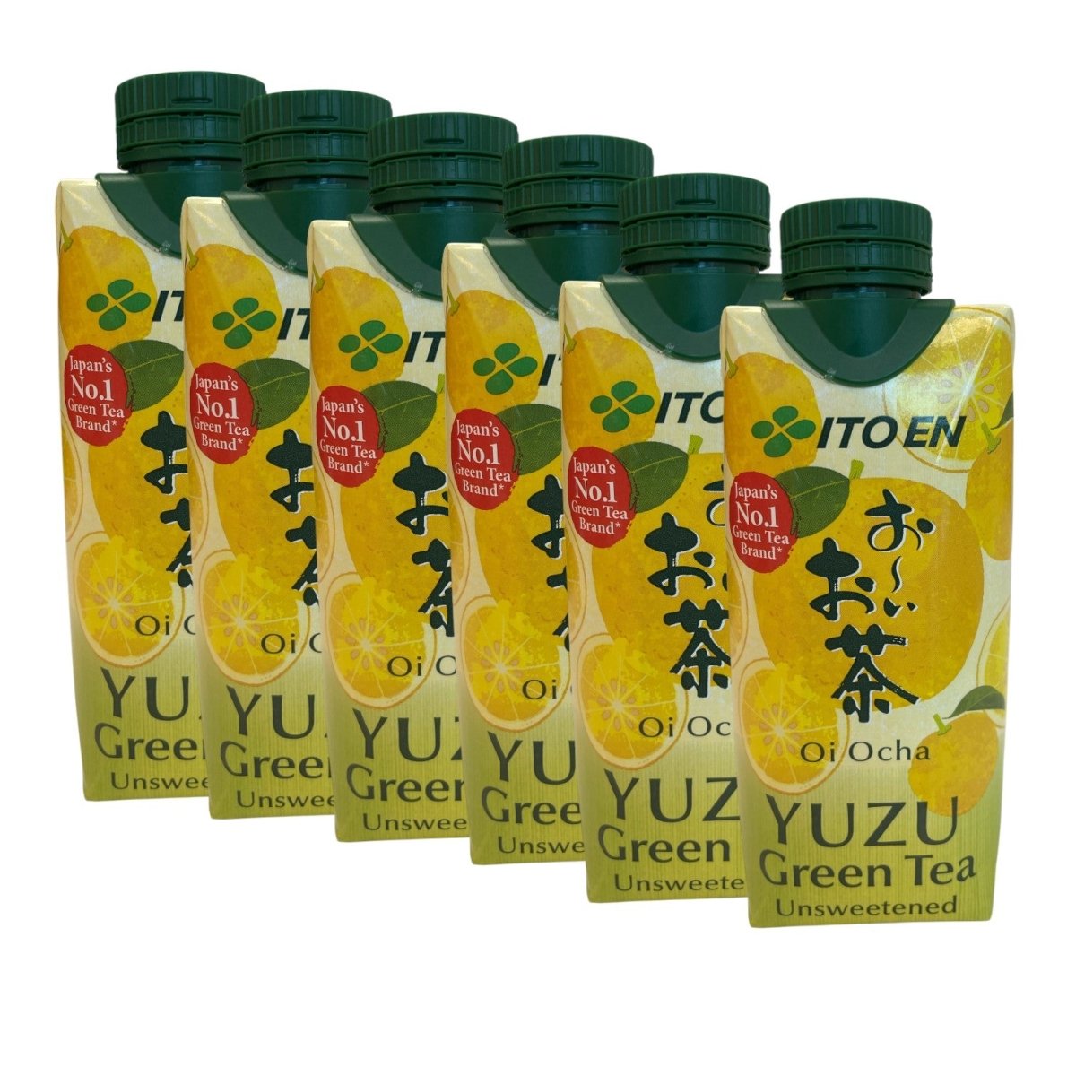 ITO EN Oi Ocha Yuzu Green Tea Unsweetened 330ml Drink - Choose Quantity - Xihaha Oriental Food & Gifts