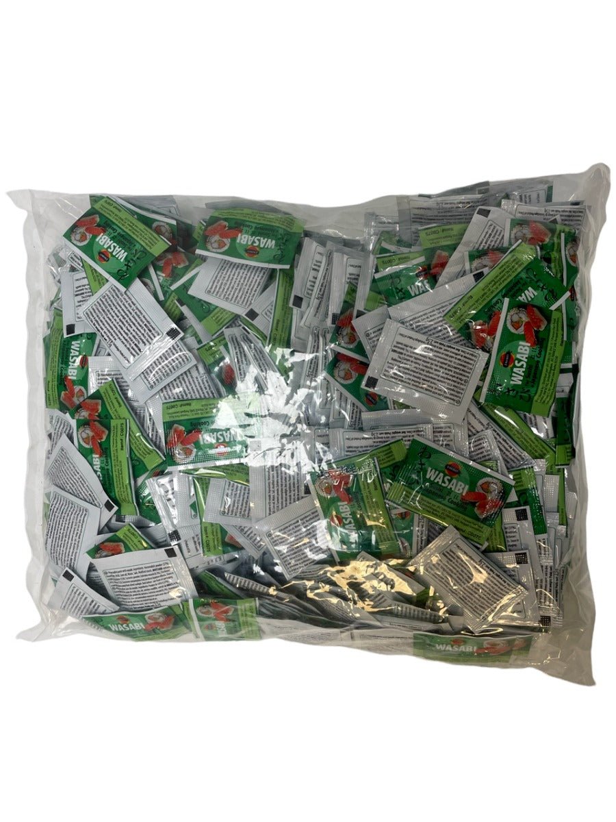 J-Basket Mini Wasabi Sachets 2.5g x 500pcs 1.25kg – Xihaha Oriental ...