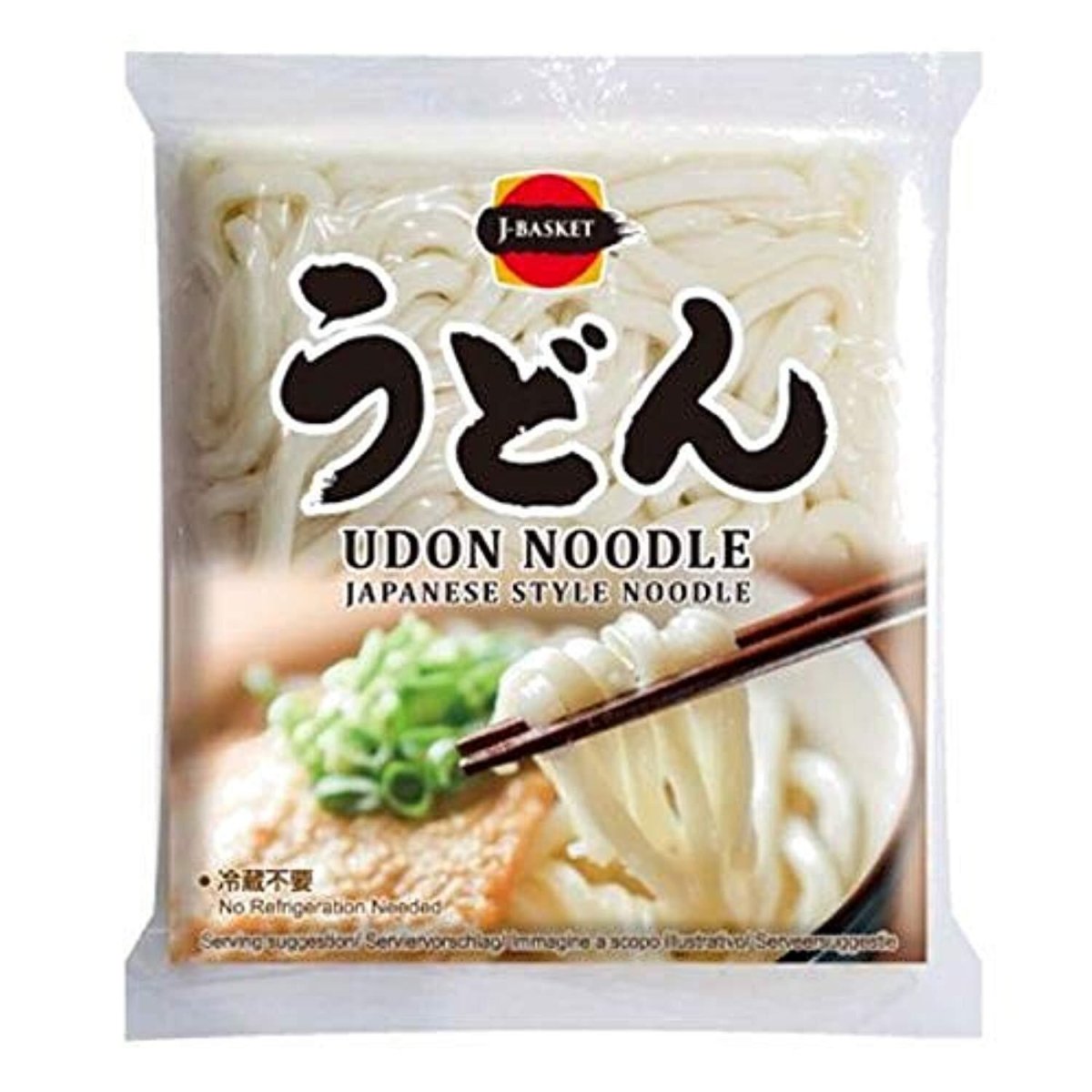 J - Basket Udon Noodle Japanese Style Noodle 200G (2 packs) - Xihaha Limited