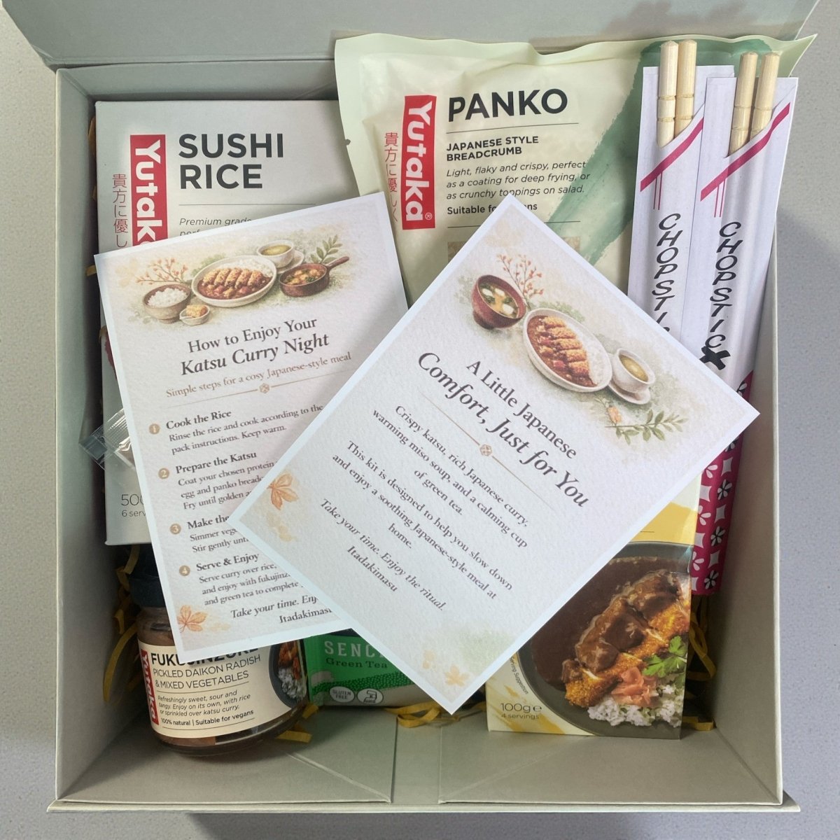 Japanese Katsu Curry Meal Kit - Comfort Food Gift Box - Xihaha Oriental Food & Gifts