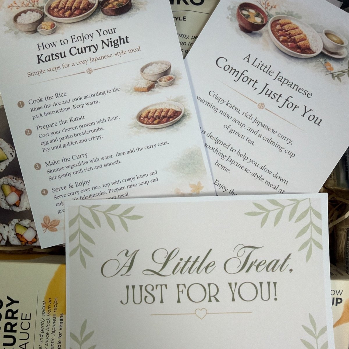 Japanese Katsu Curry Meal Kit - Comfort Food Gift Box - Xihaha Oriental Food & Gifts