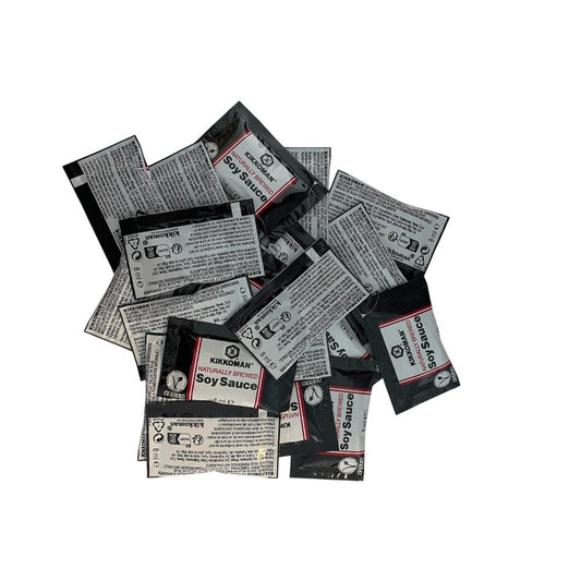 Kikkoman Naturally Brewed Soy Sauce Sachets 8ml | 20 sachets | 50 sachets - Catering camping short stay - Xihaha Oriental Food & Gifts