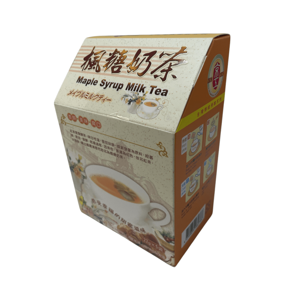 King Kung Maple Syrup Milk Tea Sachets 110g (22g × 5) – Taiwanese Inst ...