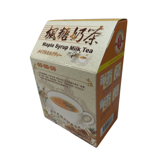 King Kung Maple Syrup Milk Tea Sachets 110g (22g × 5) – Taiwanese Instant Black Tea with Creamy Maple Flavour - Xihaha Oriental Food & Gifts