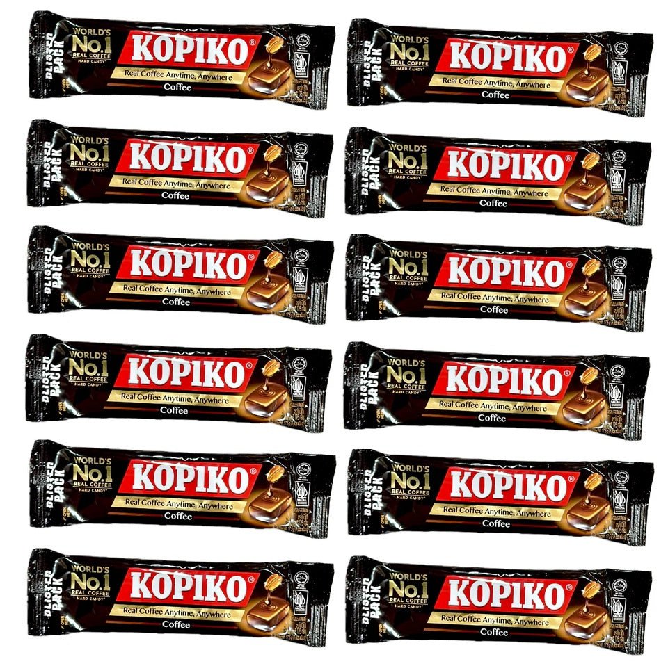 Kopiko Coffee Candy Blister Pack 17.5g (1 pack - 4 candy) - Choose - Xihaha Oriental Food & Gifts