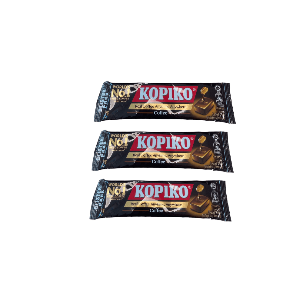 Kopiko Coffee Candy Blister Pack 17.5g (1 pack - 4 candy) - Choose - Xihaha Oriental Food & Gifts