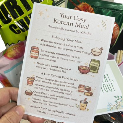 Korean Rice & Snack Gift Box Hamper - Xihaha Oriental Food & Gifts