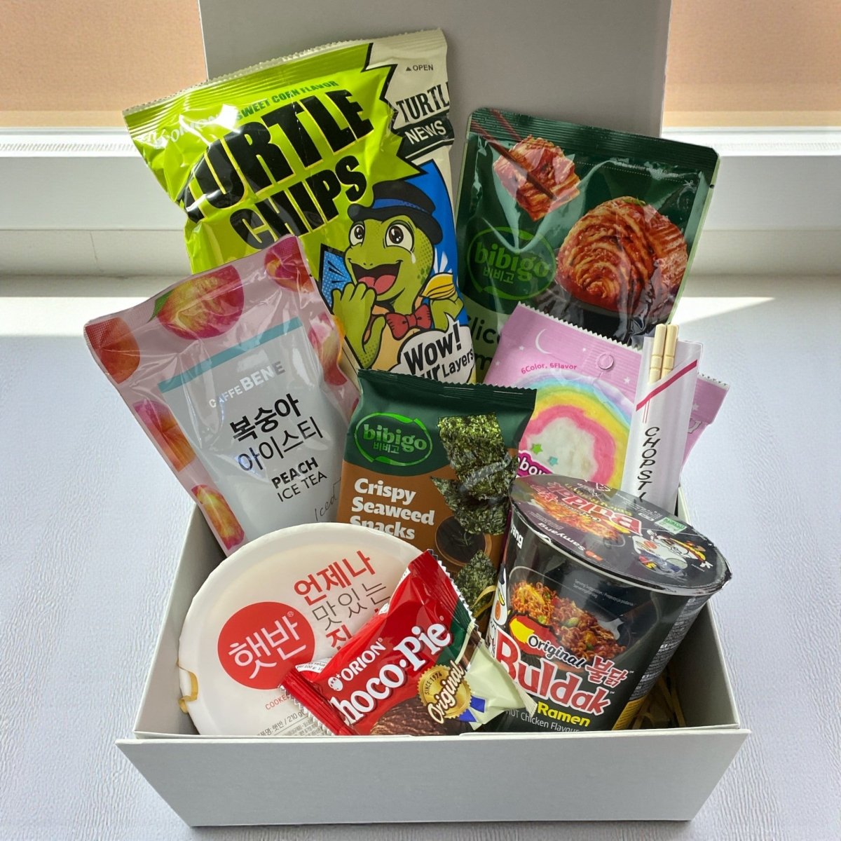 Korean Rice & Snack Gift Box Hamper - Xihaha Oriental Food & Gifts