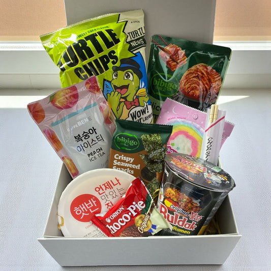 Korean Rice & Snack Gift Box Hamper - Xihaha Oriental Food & Gifts