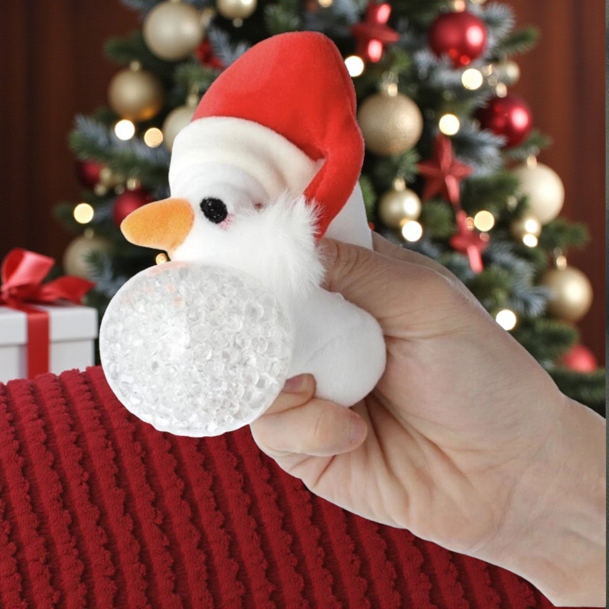 Korean Rice & Snack Gift Box with Optional Plushie (Christmas Edition) - Xihaha Oriental Food & Gifts