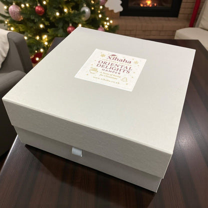 Korean Rice & Snack Gift Box with Optional Plushie (Christmas Edition) - Xihaha Oriental Food & Gifts