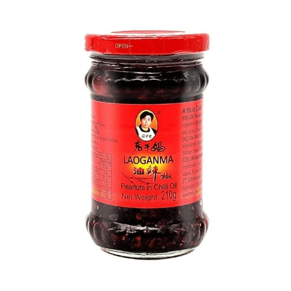 Laoganma Peanuts in Chilli Oil 210g - Xihaha Oriental Food & Gifts