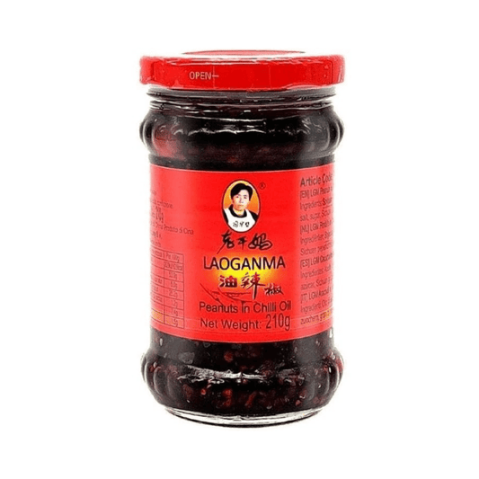 Laoganma Peanuts in Chilli Oil 210g - Xihaha Oriental Food & Gifts