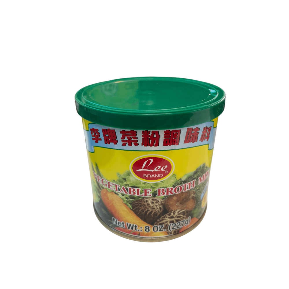 Lee Brand Vegetable Broth Mix 227g – Asian Mushroom Stock Powder - Xihaha Oriental Food & Gifts