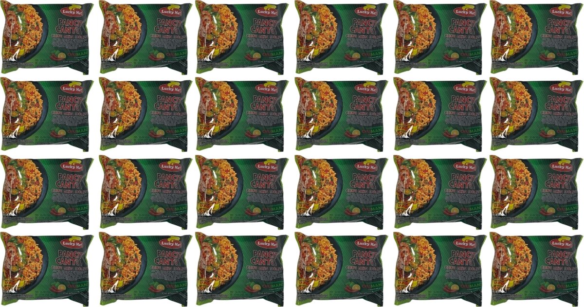 Lucky Me! Chilli - Mansi Pancit Canton Noodles 60g (Pack of 24) - Xihaha Limited