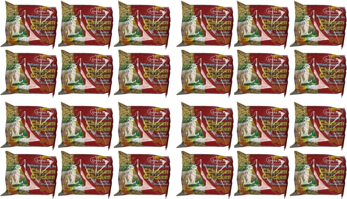 Lucky Me! Instant Pancit Chicken Noodles, halal, 70g 24 packs - Xihaha Limited