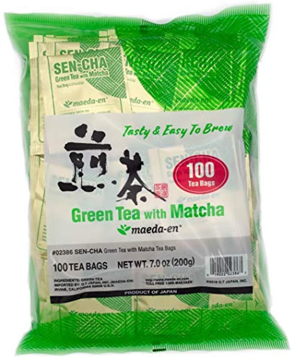 Maeda - En Maedaen Authentic Japanese Sencha Green Tea 100 Teabags - Xihaha Oriental Food & Gifts