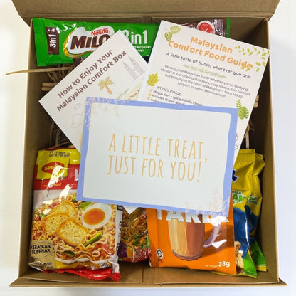 Malaysian Comfort Snack Food Hamper Gift Box Maggi Noodles, Milo, Teh Tarik - Xihaha Limited