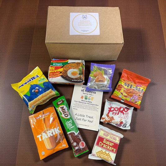 Malaysian Nostalgia Mini Hamper – Milo, Mee Goreng & Snacks Gift Box - Xihaha Oriental Food & Gifts