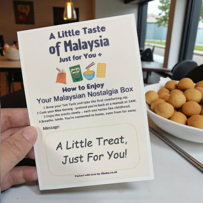 Malaysian Nostalgia Mini Hamper – Milo, Mee Goreng & Snacks Gift Box - Xihaha Oriental Food & Gifts