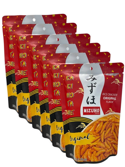 MIZUHO Rice Crackers 50g | Original Kakinotane | Norimaki California Roll Flavour - Xihaha Oriental Food & Gifts