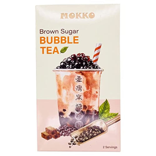 Mokko Brown Sugar Tapioca Bubble Tea Kit (2 Servings) 150G - Xihaha Limited
