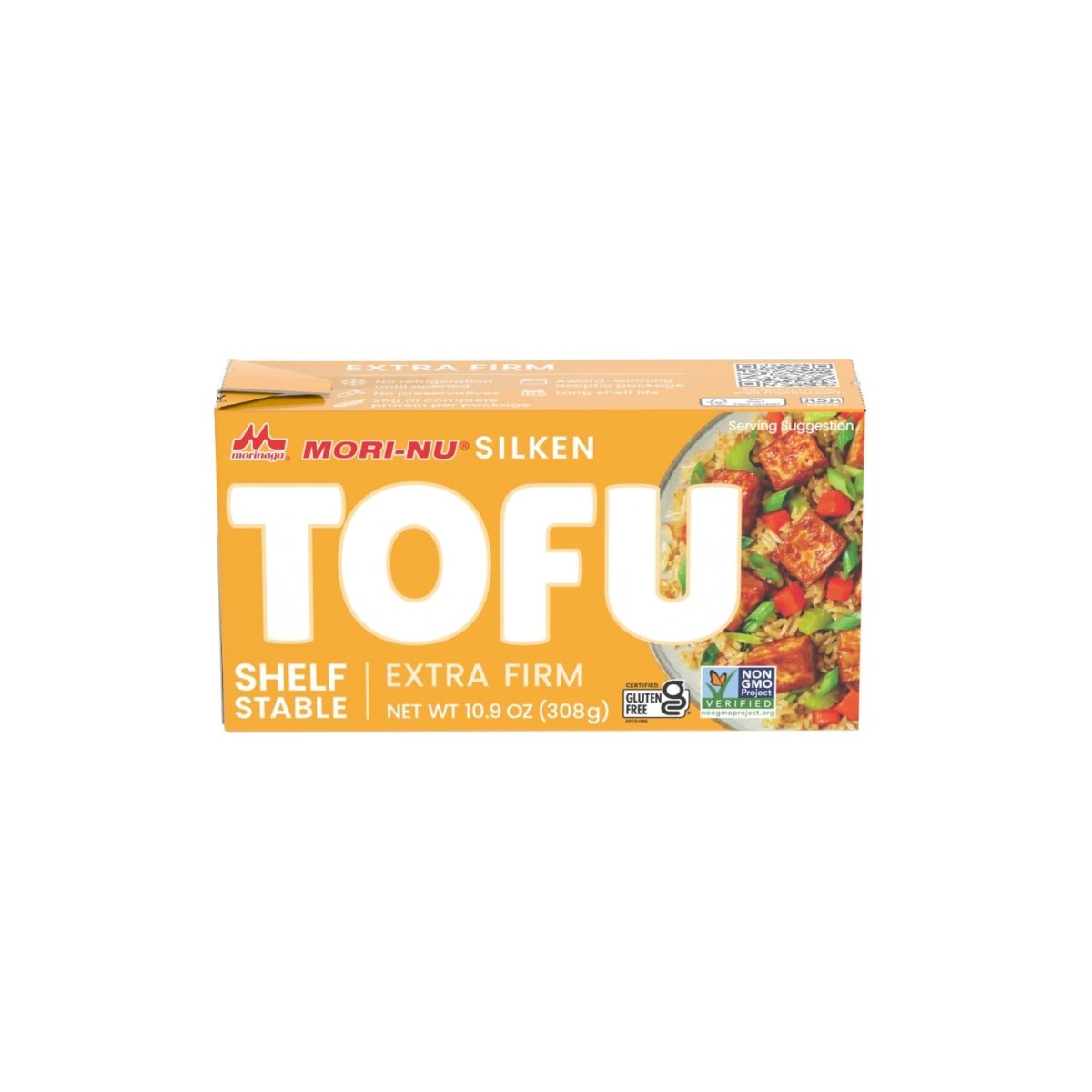 Mori - Nu Silken Tofu, Extra Firm, 308g (Case of 12) *BBD Aug 2026 - Special Offers* - Xihaha Oriental Food & Gifts