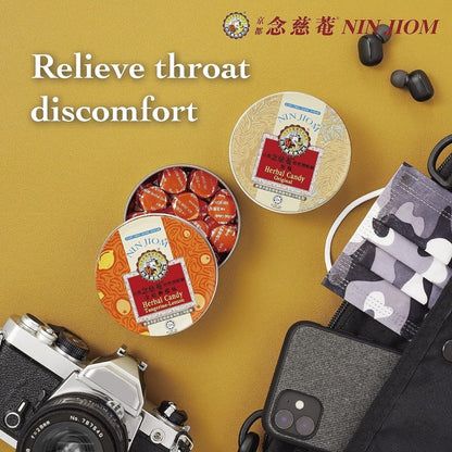 Nin Jiom Herbal Candy 60g | Original | Tangerine Lemon |etc - Choose Flavour - Xihaha Oriental Food & Gifts