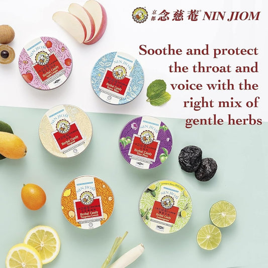 Nin Jiom Herbal Candy 60g | Original | Tangerine Lemon |etc - Choose Flavour - Xihaha Oriental Food & Gifts